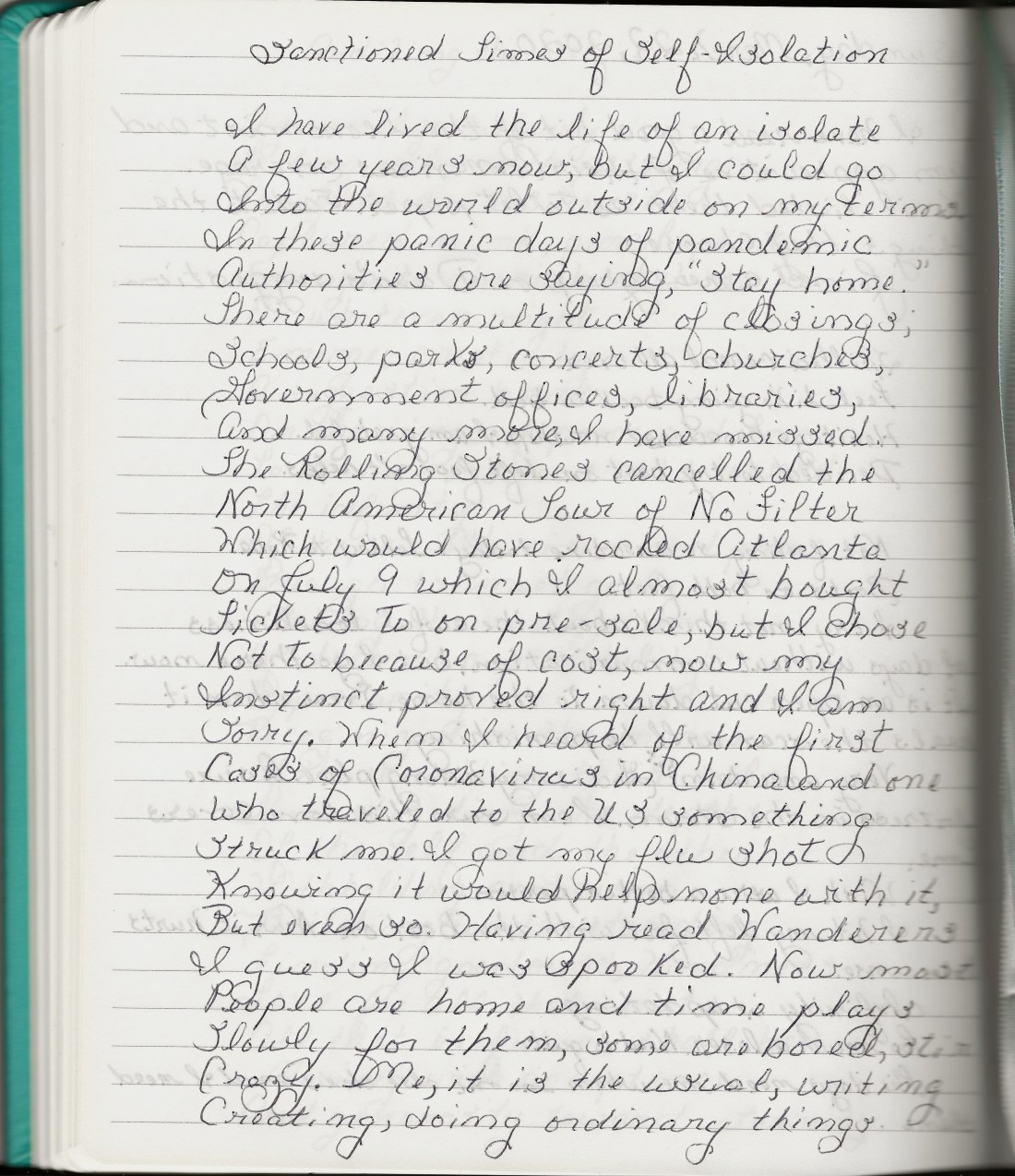 2020-03-22_Self Isolation